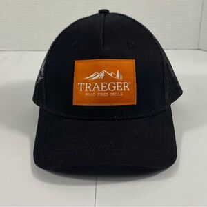 Traeger Wood Fired Grills Hat Cap Adult  Adjustable Snapback EUC